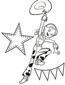 Jessie toy story deals 4 coloring pages